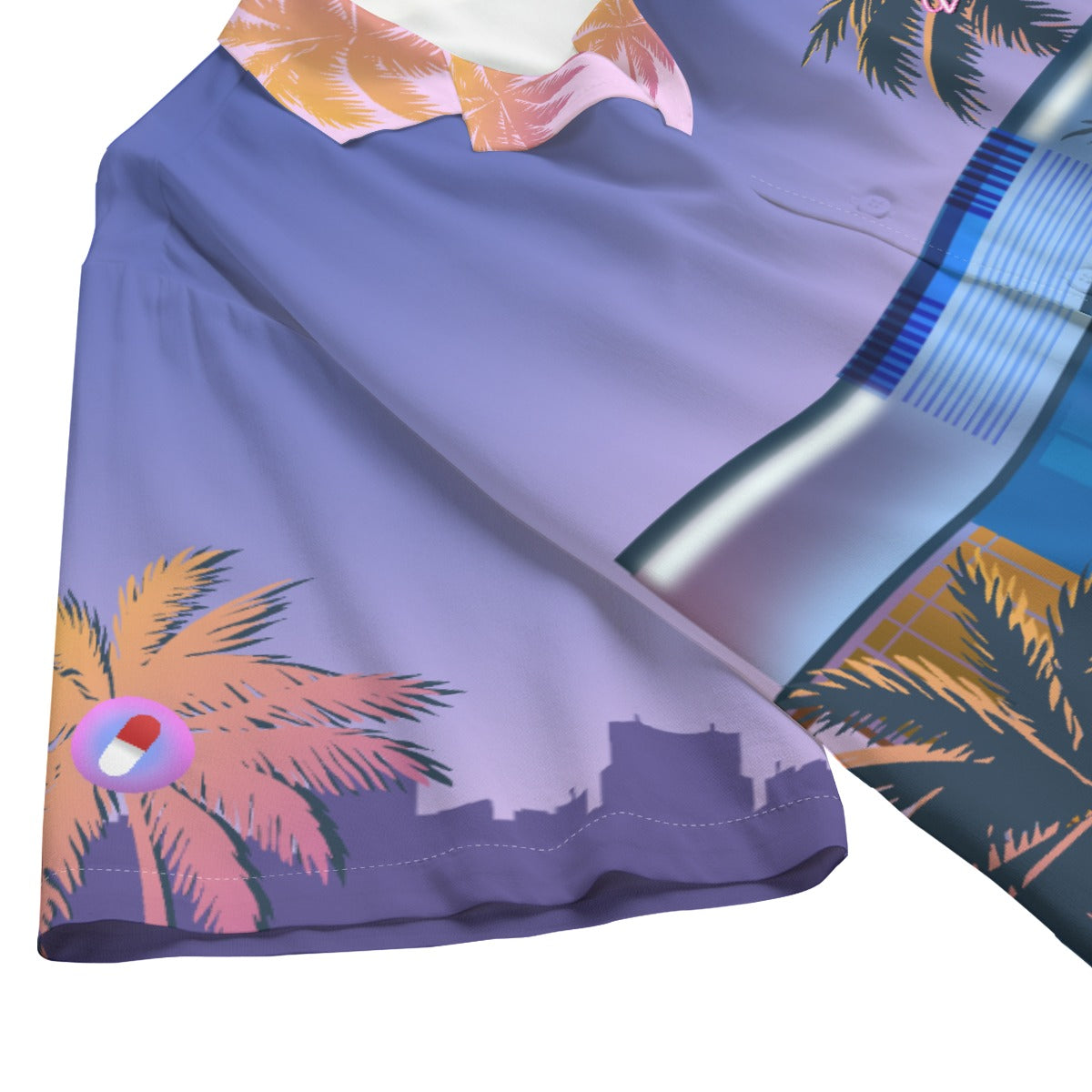 VICE NIGHTS Button Shirt