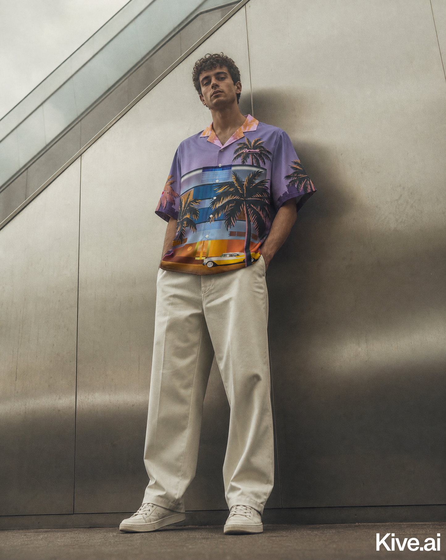 VICE NIGHTS Button Shirt
